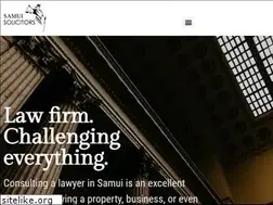 Sites similar to samuisolicitor.com