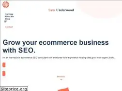 Sites similar to samunderwood.co.uk