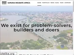 Sites similar to samurai-incubate-africa.asia