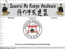 Sites similar to samurai-no-kokyu.de