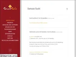 Sites similar to samurai-sushi.de