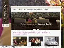 Sites similar to samurai-sushi.ee