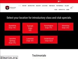 Sites similar to samuraikarate.com