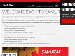 Sites similar to samurairestaurant.com