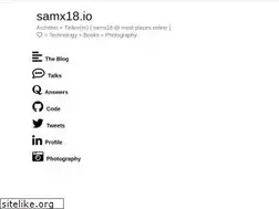 Sites similar to samx18.io