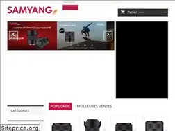 Sites similar to samyang.fr