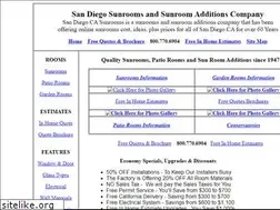Sites similar to san-diego-sunrooms.com