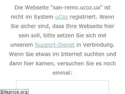 Sites similar to san-remo.ucoz.ua