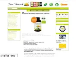 Sites similar to sana-versand.com