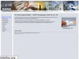 Sites similar to sana-verwaltung.de