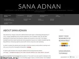 Sites similar to sanaadnan.wordpress.com