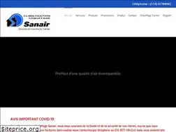 Sites similar to sanairclimatisation.ca