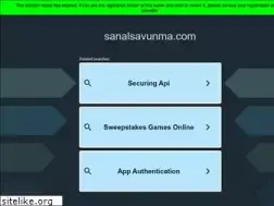 Sites similar to sanalsavunma.com