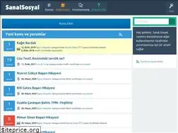 Sites similar to sanalsosyal.com