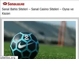 Sites similar to sanalulke.org