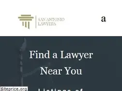 Sites similar to sanantonio-lawyers.com