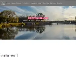 Sites similar to sanantoniodeareco.tur.ar
