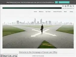 Sites similar to sanas-legal.de