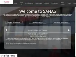 Sites similar to sanas.co.za