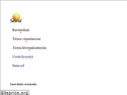 Sites similar to sanasol.fi