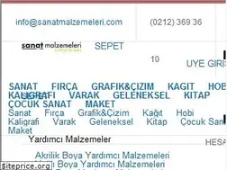 Sites similar to sanatmalzemeleri.com