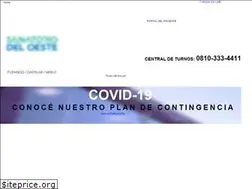 Sites similar to sanatoriodeloeste.com