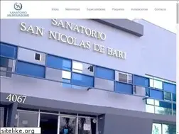Sites similar to sanatoriosannicolasdebari.com