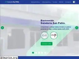 Sites similar to sanatoriosanpablo.com.ar