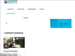 Sites similar to sanayisicilbelgesi.net