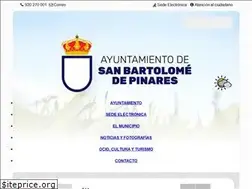 Sites similar to sanbartolomedepinares.es