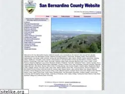 Sites similar to sanbernardinowebsite.com