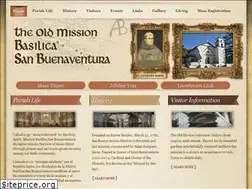 Sites similar to sanbuenaventuramission.org