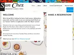 Sites similar to sanchezbistro.com