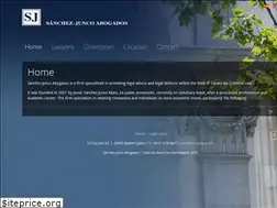Sites similar to sanchezjuncoabogados.com