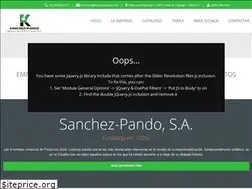 Sites similar to sanchezpando.es