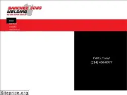 Sites similar to sanchezsonswelding.com