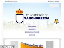 Sites similar to sanchorreja.es