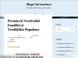 Sites similar to sanchossblog.wordpress.com