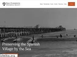Sites similar to sanclementehistoricalsociety.org