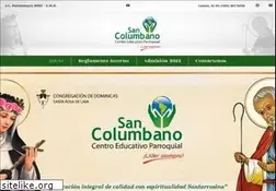 Sites similar to sancolumbano.edu.pe
