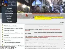 Sites similar to sanctuaire-des-hauts-buttes.fr