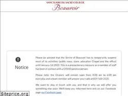 Sites similar to sanctuairedebeauvoir.qc.ca