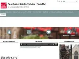 Sites similar to sanctuairesaintetherese-paris.org