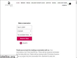 Sites similar to sanctuarybistro.com