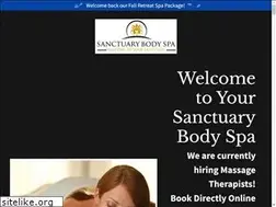 Sites similar to sanctuarybodyspa.com
