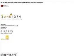Sites similar to sand-korn.de