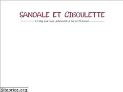 Sites similar to sandaleetciboulette.fr