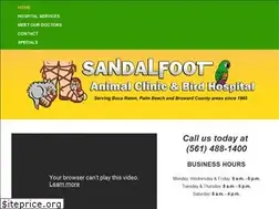 Sites similar to sandalfootvet.com