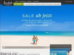 Sites similar to sandals.de