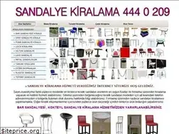 Sites similar to sandalyekiralama.cc